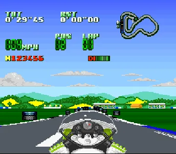 Kawasaki Superbike Challenge (USA) screen shot game playing